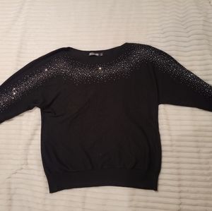 New York & Company Black sweater.